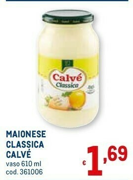 Metro Maionese classica offerta