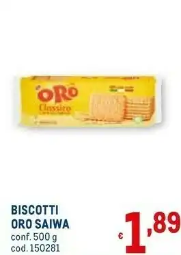 Metro Oro classico offerta