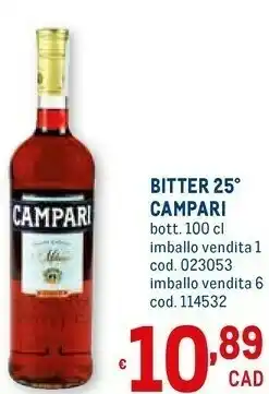 Metro Bitter 1000 g(ml) offerta