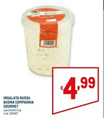 Metro Buona compagnia gourmet insalata russa offerta