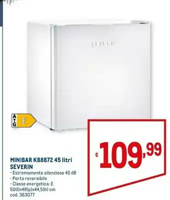 Minibar kb8872