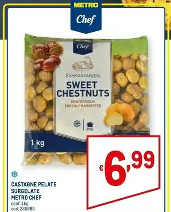 Castagne pelate surgelate