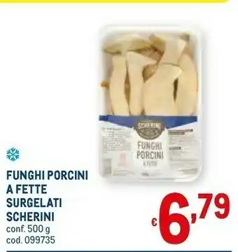 Metro Funghi porcini a fette surgelati offerta