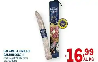 Boschi salame felino igp
