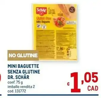 Mini baguette senza glutine