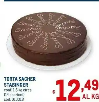 Torta sacher stabinger