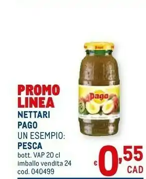 Metro Pago - pesca premium 200 g(ml) offerta