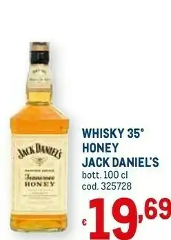 Metro Whisky 35 honey jack daniel's offerta