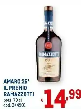 Metro Amaro 700 g(ml) offerta