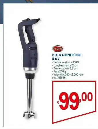 Mixer a immersione