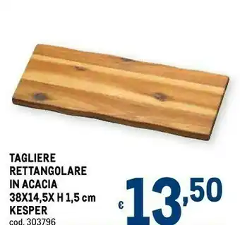 Tagliere rettangolare in acacia