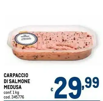 Metro Carpaccio di salmone offerta