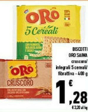 Conad City Conad - mini biscotti ai 5 cereali 240 g(ml) offerta