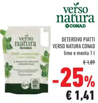 Conad Superstore Detersivo piatti VERSO NATURA CONAD offerta