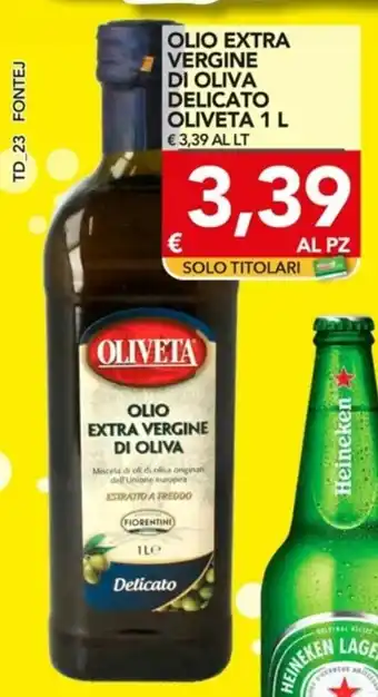 TuoDi Oliveta Olio Extra Vergine di Oliva Delicato 1l offerta