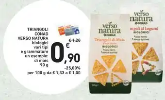 Conad Superstore Triangoli conad verso natura offerta