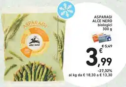 Conad Superstore Asparagi alce nero biologici offerta