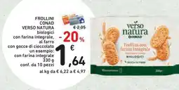 Conad Superstore Frollini conad verso natura offerta