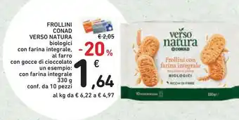 Conad Superstore Frollini conad verso natura offerta