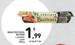 Conad Superstore Base per pizza buitoni + protein - carb offerta