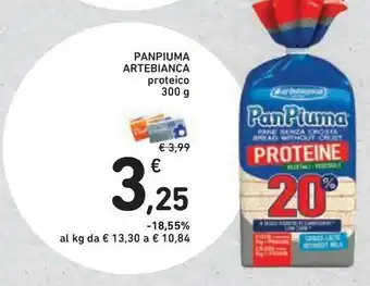 Conad Superstore Panpiuma artebianca proteico offerta