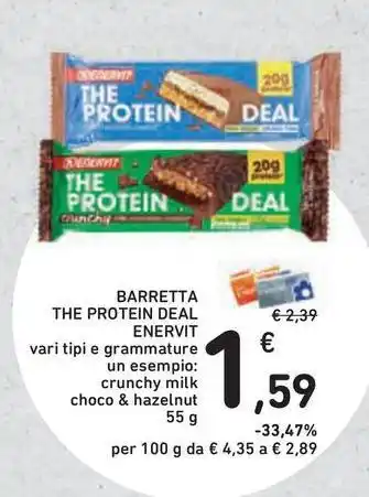 Conad Superstore Barretta the protein deal enervit offerta