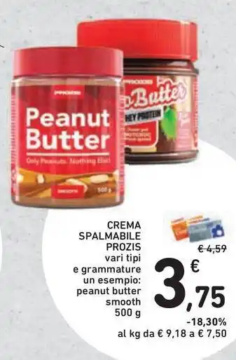 Conad Superstore Crema spalmabile prozis offerta