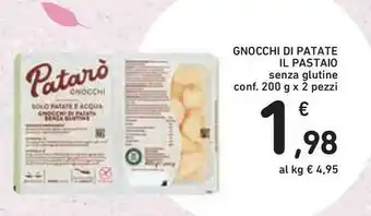 Conad Superstore Gnocchi di patate il pastaio senza glutine offerta