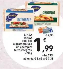 Conad Superstore Linea wasa offerta