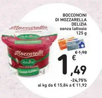 Conad Superstore Bocconcini di mozzarella delizia offerta