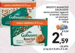 Conad Superstore Biscotti buonicosì galbusera offerta