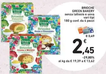 Conad Superstore Brioche green bakery offerta