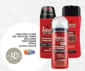 Conad Superstore Linea per la cura del viso e del corpo pour homme intesa prodotti assortiti offerta