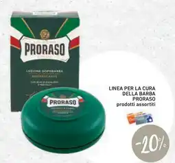 Conad Superstore Linea per la cura della barba proraso prodotti assortiti offerta