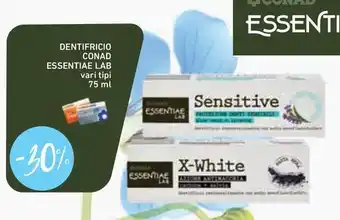 Conad Superstore Dentifricio conad essentiae lab offerta