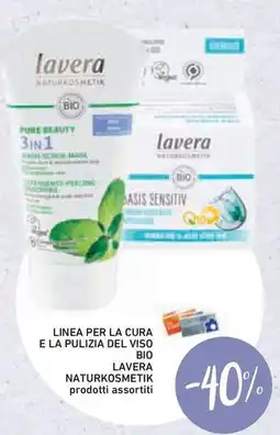 Conad Superstore Linea per la cura e la pulizia del viso bio lavera naturkosmetik offerta