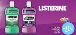 Conad Superstore Collutorio listerine offerta