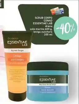 Conad Superstore Scrub corpo conad essentiae lab offerta