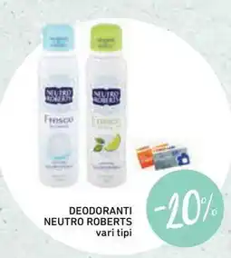 Conad Superstore Deodoranti neutro roberts vari tipi offerta