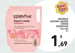 Conad Superstore Ricarica sapone liquido conad essentiae vari tipi offerta