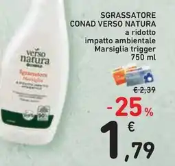 Conad Superstore Sgrassatore conad verso natura offerta