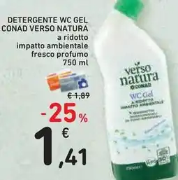 Conad Superstore Detergente wc gel conad verso natura offerta