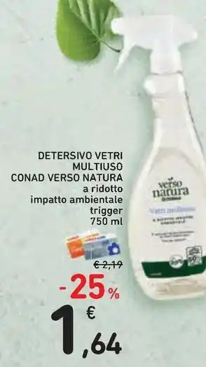 Conad Superstore Detersivo vetri multiuso conad verso natura offerta