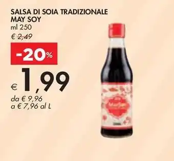 Bennet Salsa di soia tradizionale MAY SOY offerta