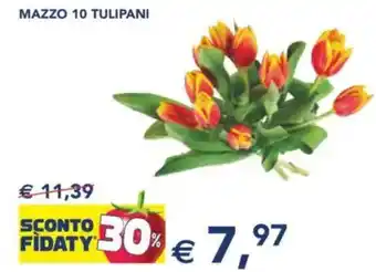 Esselunga Mazzo 10 tulipani offerta