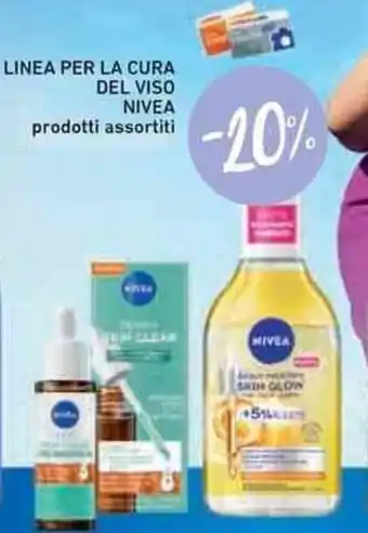 Conad Superstore Linea per la cura del viso nivea prodotti assortiti offerta