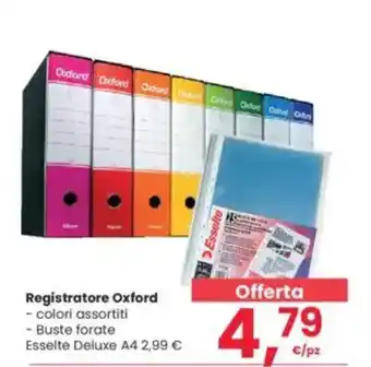 Interspar Registratore Oxford offerta