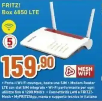 Expert FRITZ! Box 6850 LTE offerta