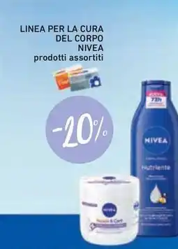 Conad Superstore Linea per la cura del corpo nivea prodotti assortiti offerta