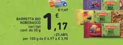 Conad Superstore Barretta bio noberasco vari tipi conf. da offerta